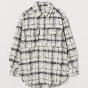 Plaid Shirt Jacket